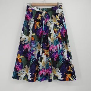 Oasis  printed A line skirt